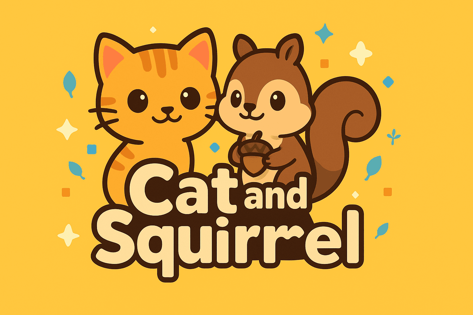 Cat and Squirrel